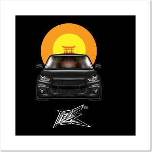 maruti suzuki swift black Posters and Art